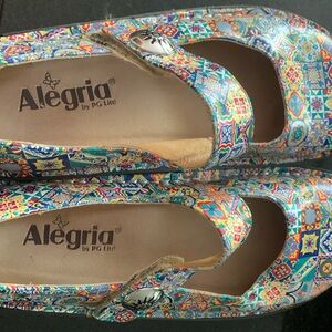 Alegria multicolor clogs SIZE 38